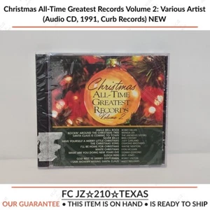 Christmas All-Time Greatest Records Volume 2: Various Artist(Audio CD, 1991) NEW - Picture 1 of 8