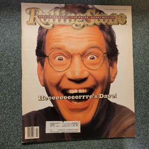 David Letterman - Rolling Stone Magazine - February 18, 1993 #650 (VINTAGE) - Foto 1 di 3