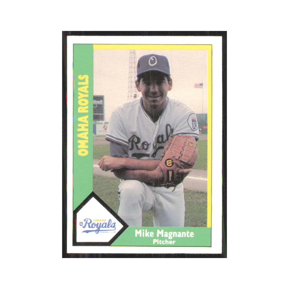 1990 CMC Minor League Mike Magnante Omaha Royals #181 - Image 1 of 3
