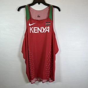 NEW Sz 3XL Men’s Nike Team Kenya Olympic Running Singlet Kipchoge 800345-XXX - Bild 1 von 7