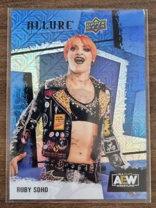 2022 AEW Ruby Soho BLUE /35 ALLURE Trading Card Upper Deck Mint #85751 - Picture 1 of 2
