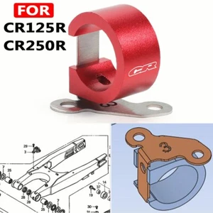 Rear Brake Hose Guide For HONDA CR125R CR250R 1998-2007 Line Cable Clamp Holder - Picture 1 of 12