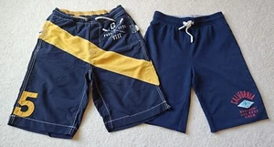 Lot Of 2 Boys Gap Kids Swim Trunks &  Sweat Shorts Drawstring XL (12) - Picture 1 of 6