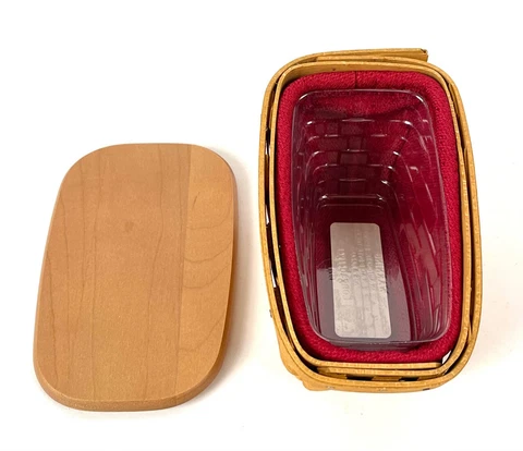 Longaberger Cilantro Booking Basket Cover