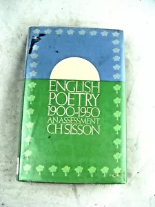 C.H. SISSON English Poetry 1900-1950 An Assessment 1971 First Edition ex-library - Picture 1 of 3