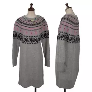 TSUMORI CHISATO Decoration Nordic Knit Tunic Size 2(K-149845) - Picture 1 of 12