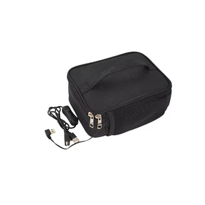 USB Portable Food Warmer Electric Lunch Box Food Heater Lunch Warming Tote Blaay - Picture 1 of 7