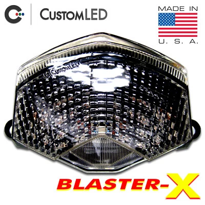 ZX6R Blaster-X Integrated Tail Light Programmable Ultra-Bright ZX-6R Kawasaki - Image 1 of 4