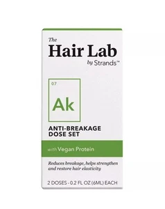 NEW The Hair Lab By Strands ANTI BREAKAGE DOSE SET with Vegan Protein strengthen - Picture 1 of 3