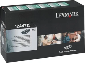 Lexmark schwarze Tonerkassette mit hoher Kapazität (12A4715) NEU ALTER BESTAND ENDGÜLTIGER VERKAUF - Bild 1 von 1