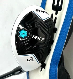 Rife RX7 #3 Mazza da golf ibrida rigida flessibile asta in grafite uomo RH con copricapo - Foto 1 di 15