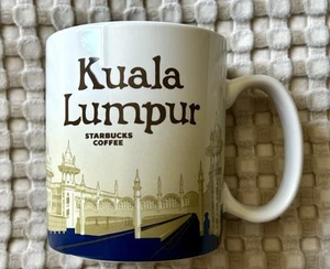 Starbucks Kuala Lumpur Global Icon Collection Coffee Tea Mug Cup Blue - Picture 1 of 6
