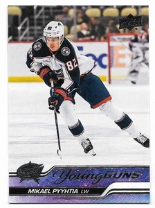 Mikael Pyyhtia 23-24 Upper Deck 2 Young Guns Rookie Card SP - Bild 1 von 1
