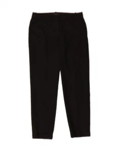 J. CREW Womens Slim Chino Trousers US 0 XS W28 L27 Black Wool AD05 - Picture 1 of 3