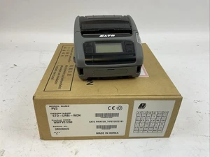 SATO PV3 BARCODE PRINTER STD-URBi-WON INPUT 9VDC 2A - Picture 1 of 8