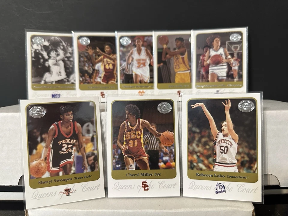 8X Lot/Set 2001 Fleer Greats of the Game Queens Of The Court FREE SHIP (76-83) - Image 1 of 1
