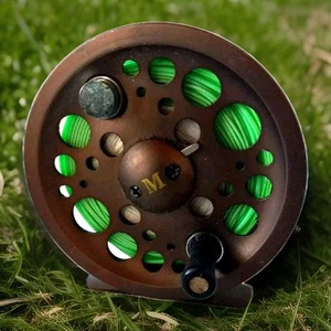 Vintage Martin Mountain Brook 56 Fly Fishing Reel & Line Outdoors River Lake - Picture 1 of 6