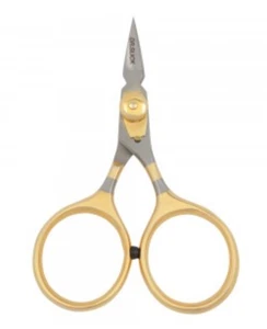 Dr Slick 3 3/4" Gold Loops Arrow Straight Razor Scissor - Picture 1 of 1