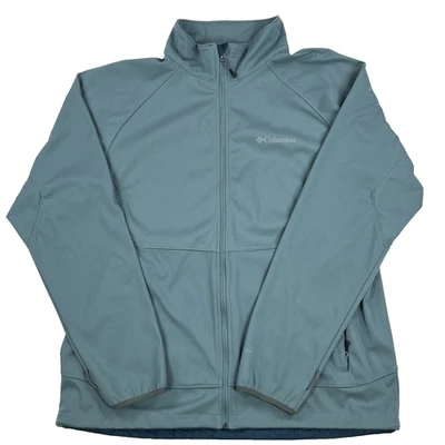 Columbia Jacket XL Green Interchange Omni Heat Outdoor Sportswear Camping Zip - Image 1 of 4