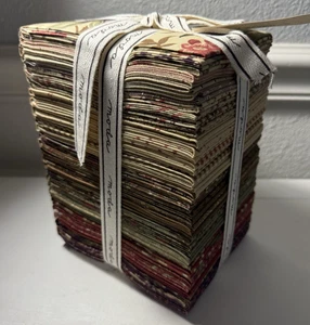 Moda Cotton Fabric Fat Quarters Rites Of Spring Brannock & Patek 45 Pieces - Picture 1 of 20
