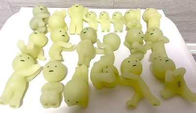 Smiski Glow‑in‑the‑Dark Figure Set of 18 Discontinued - Image 1 of 4