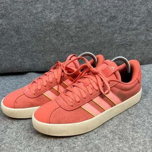 Adidas Women's Coral Suede Low Top Sneakers Athletic Casual Shoes Size 9.5 - Picture 1 of 9