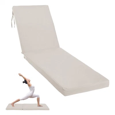 NAFE Chaise Lounge Cushions Outdoor Set of 6 Waterproof with Removable Cover - Image 1 of 4