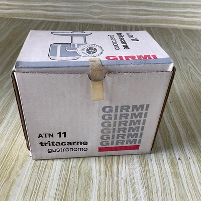 VINTAGE GIRMI TRITACARNE   GASTRONOMO ACCESSORIO D’EPOCA NUOVO IN BOX  50 - Immagine 1 di 3