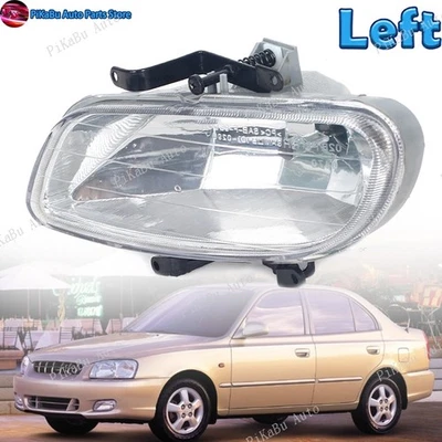 Левый противотуманный фонарь передний бампер противотуманная лампа для Hyundai Accent седан 2000-2002 - Изображение 1 из 4