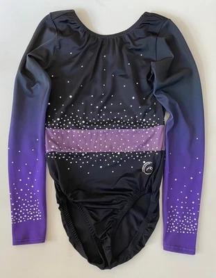 Garland Activewear Gymnastics Competition Leotard Size AS - Image 1 of 3