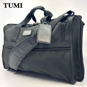 TUMI Expandable Boston Bag Business Bag 2678D3 2-way From Japan 106878K Authen - Picture 1 of 9