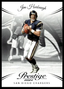 Jim Harbaugh 2024 Panini Prestige #172 San Diego Chargers - Picture 1 of 2