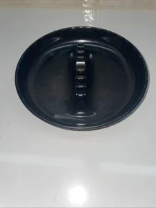 Vintage Black Ashtray GES-Line 341 Melamine 7 Inches - Picture 1 of 5