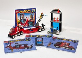Lego Jack Stone Fire Attack Team 4609  100% Complete with Instructions