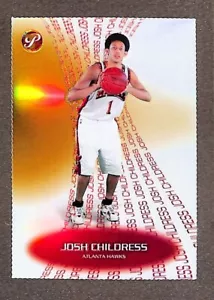 2004-05 Topps Pristine Gold Refractor Deckle Die Cut #191 Josh Childress RC /27 - Picture 1 of 3
