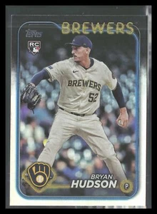 2024 Topps Update Rainbow Foil #US105 Bryan Hudson - Picture 1 of 2