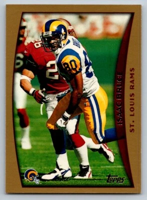 Isaac Bruce 1998 Topps #260 - Image 1 of 2