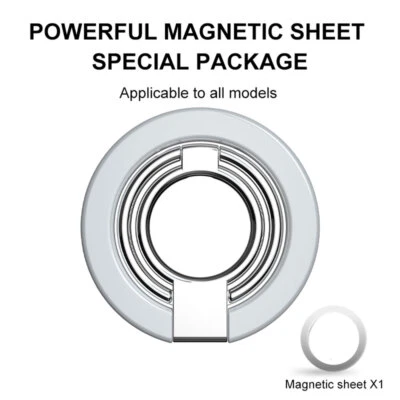 Soporte magnético para anillo de teléfono iPhone MagSafe soporte para anillo o anillo de palo todo Devece Foto 1 de 4