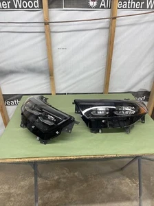 Ford Explorer interceptor Left And Right head lights OEM 2020-2024 - Picture 1 of 13