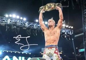 Cody Rhodes American Nightmare Undisputed Kingdom Signed RP Reprint 8X10 Photo - Picture 1 of 1