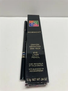 Givenchy Eye Liner Pencil with Blending Tip & Sharpener (Saphire Blue 2 ) As Is - Picture 1 of 5