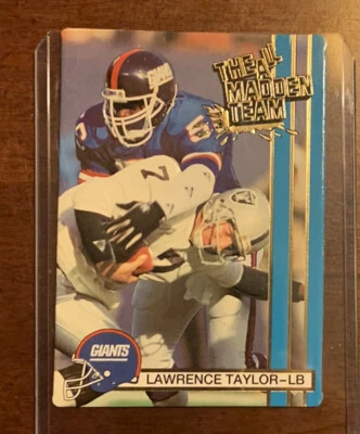 1990 Action Packed The All-Madden Team Lawrence Taylor #12 HOF - Image 1 of 2