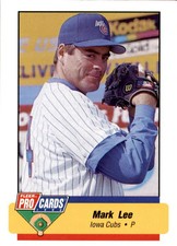 1994 Triple A All-Stars Fleer/ProCards #AAA33 MarK Lee Williston North Dakota ND