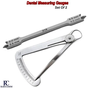 Dentale Iwanson Pinza Calibri Staffa di Misurazione Misuratore Altezza Strumenti Medici - Foto 1 di 5
