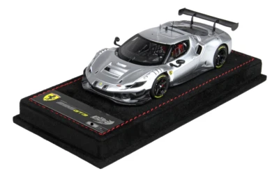 Ferrari 296 GT3 2022 Argento Nurburgring 1/43 BBRC279E BBR MODELS - Immagine 1 di 3