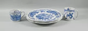 5pc Lot of Spode China BLUE ROOM COLLECTION Pieces REGENCY,GORGIAN,EDWARDIAN - Picture 1 of 4