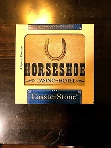 Juego de 4 piedras de montaña Horseshoe Casino Hotel en caja - Imagen 1 de 4