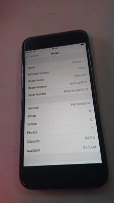 Apple iPhone 8 - 64 GB - Grau espacial (Ohne Simlock) A1905 (GSM) - Imagen 1 de 4