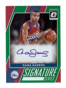 2017-18 DONRUSS OPTIC "SIGNATURE SERIES GREEN" DANA BARROS AUTOGRAPH AUTO #1/5 - Picture 1 of 1