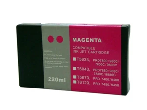 InkOwl 220ml MAGENTA Compatible Cartridge for EPSON Stylus Pro 7800 9800 - Picture 1 of 1